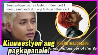 PINROTESTA, pagkapanalo ni SB19 Ken bilang Fashion Influencer of the Year!