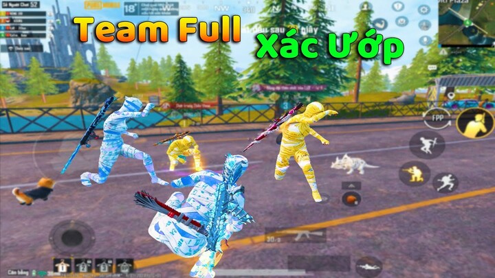 PUBG Mobile | Trà Trộn Team Full Xác Ướp : Địch Nhìn Thấy Chạy Mất Dép