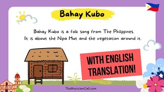 Bahay Kubo With English Translation - A Folk Song from The Philippines