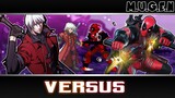 Dante Sparda VS DeadPool | MUGEN - Marvel/Capcom