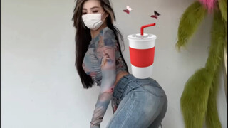 Now my butt is so high that it can hold up a bottle of soda (bushi) #nobodyknows #kissoflife #kpop #