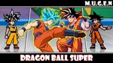 [ NEW CHAR ] Goku JUS vs Goku JUS 4.5 - Mugen Dragon Ball Super