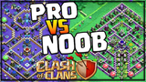 Pro vs. Noob Using the SAME Attack in Clash of Clans!