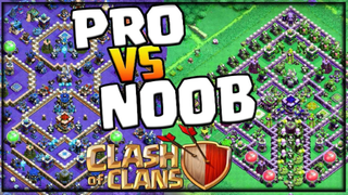 Pro vs. Noob Using the SAME Attack in Clash of Clans!