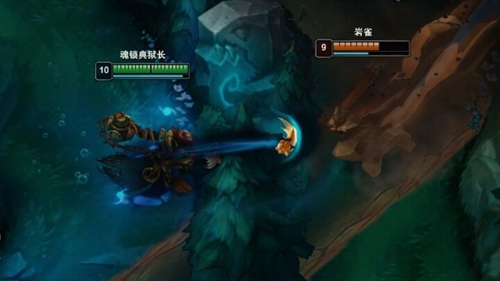 This Thresh made everyone's lips curl up.