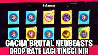 GACHA BRUTAL NEOBEATS FASE 1 MALAH HOKI LANGSUNG DAPAT SKIN NYA - DROP RATE LAGI TINGGI NIH