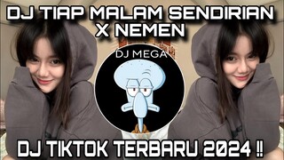 DJ TIAP MALAM SENDIRIAN TIAP MALAM KESEPIAN  DJ POTONG BEBEK JOMBLO X NEMEN DJ TIKTOK TERBARU 2024