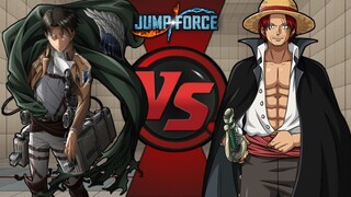 Levi Vs Shanks Jump Force Mugen Battle