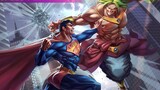 [Proses pengecatan] Seru sekali! [DC] Superman VS [ Dragon Ball ] Cat tebal kipas terpanas Broly!!