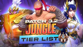 WILD RIFT BEST JUNGLE SOLO QUEUE TIERLIST | Patch 3.2