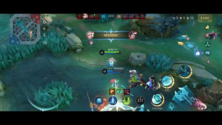 FLORYN DAMAGE MENANG - MOBILE LEGENDS #mobilelegends #mlbbkreator #florynmlbb