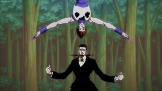 ヒソカはダークカードをアクティブにし、ゴトーを一瞬で殺します, Hisoka activates the dark card and kills Gotoh in a flash