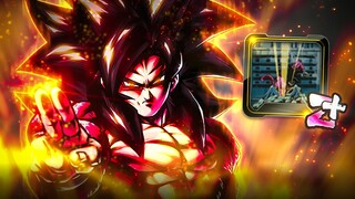 Dragon Ball Legends- THIS NEW EQUIPMENT JUST SAVED LF SSJ4 GOKU! HE HAS BECOME A MENACE!!!