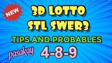 SWERTRES HEARING TODAY / 3D LOTTO / STL SWER3 / OCTOBER 12 2019