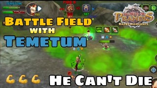 World Of Prandis | Battle Field With TEMETUM | WOP Game Play