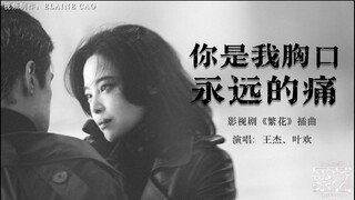 《繁花 Blossoms Shanghai OST》插曲--你是我胸口永远的痛 MV  王杰、叶欢 #繁花 #怀旧金曲 #ost  #胡歌  #辛芷蕾  #繁花 插曲
