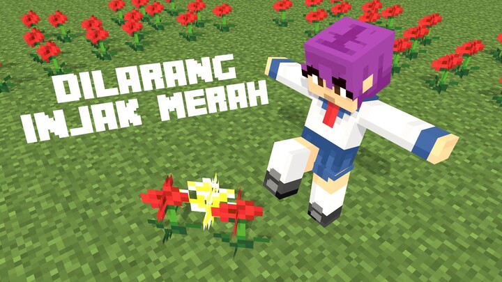 Minecraft Dilarang Injak Merah!? #1