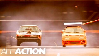 Dom Toretto VS Speeding Train | The Fast and The Furious | All Action