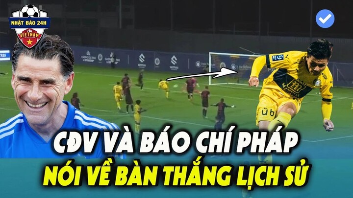 CĐV Và Báo Chí Pháp Ngỡ Ngàng Về Bàn Thắng Lịch Sử Của Quang Hải Cho Pau FC Ở Ligue 2