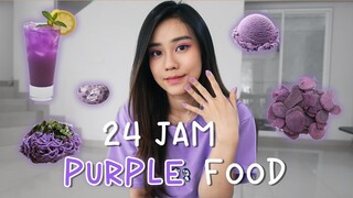 24 JAM MAKAN YANG WARNA UNGU DOANG !!!