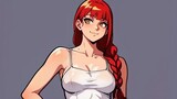 Hot N Sexy Anime 3D AI Makima Chainsaw man Anime Wifu 😍💕😙@Mythasygirls