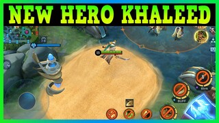 KHALEED NEW HERO | DESERT SOLDIER | NEW FIGHTER 🟢 MLBB