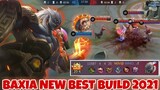 BAXIA NEW BEST BUILD 2021 | TOP GLOBAL BAXIA | BAXIA MOBILE LEGENDS