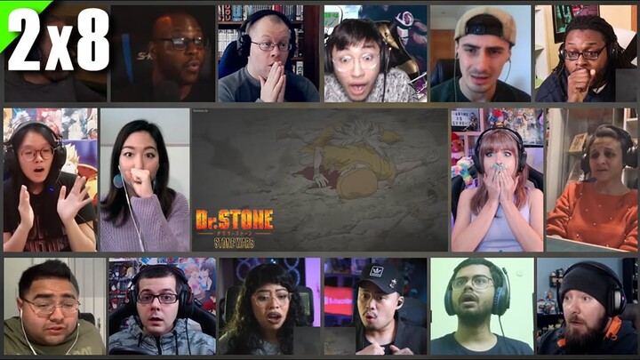 Dr. Stone Season 2 Episode 8 Reaction Mashup | ドクターストーン