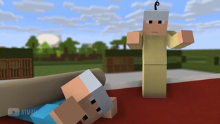 Upin & Ipin Rindu Opah 7 (Minecraft Animation)