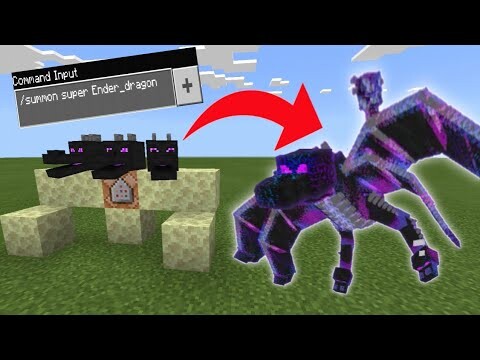 How to summon super Ender dragon