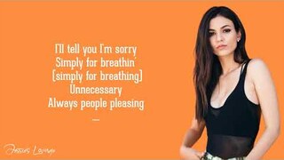 Victoria Justice - Too F*ckin' Nice (Lyrics)