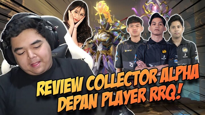 MABAR VIP FT. RRQ SKYLAR & FERXIIC, SAMBIL REVIEW SKIN ALPHA COLLECTOR #RRQ #R7 #MLBB