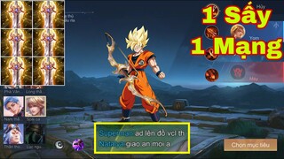 LIÊN QUÂN : Sẽ Ra Sao Nếu Cung Thủ Yorn Lên Full Thánh Kiếm - Hóa Saiyan 1 Sấy 1 Mạng