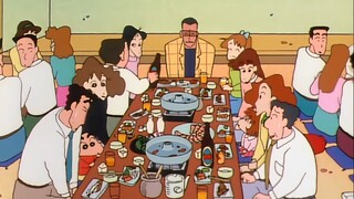 [Crayon Shin-chan's big party, grilled scallops with cheese, tender steak with orange juice. First t