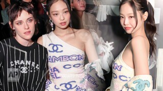 JENNIE出席CHANEL巴黎时装周大秀