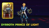 Upcoming Dyrroth "Prince Of Light" Skin || Dyrroth New Skin Mobile Legends || MLBB