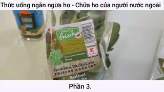 Thức uống ngăn ngừa ho - Chữa ho của người nước ngoài #3