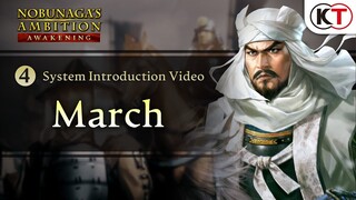 NOBUNAGA'S AMBITION: Awakening - System Introduction Video [March]