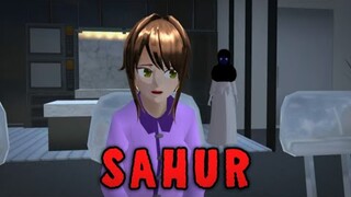 SAHUR || HORROR MOVIE SAKURA SCHOOL SIMULATOR