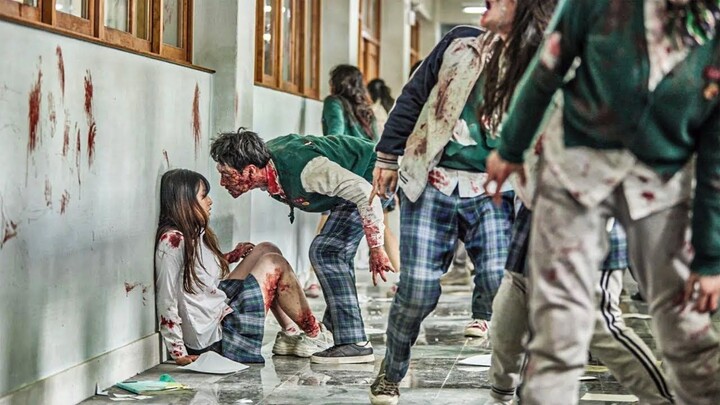 Best Korean Zombie Series  _ Film Explained in Hindi_Urdu _  हिन्दी _All of us are dead