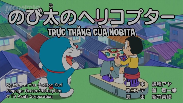 Doraemon : Bình xịt thẩm thấu - Trực thăng của Nobita