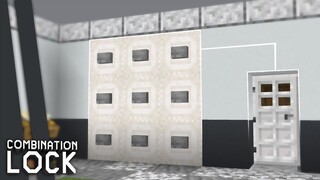 Cara Membuat Combination Lock - Minecraft Indonesia 1.15