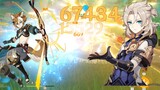 [ Genshin Impact ] Goro hỗ trợ kiểm tra với Goro, chấn thương E của Abedo quá bất thường