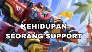 KETIKA DITAKDIRKAN MENJADI SUPPORT