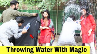 Throwing Water With Magic Prank | @HitPranks