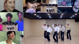 [Dance]Reaction of BTS' dance break practice of <Dynamite>