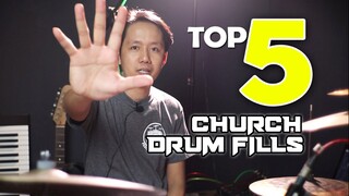 TOP 5 Church DRUM FILLS | Worship Drummer Pilipinas Episode 3 (TAGALOG)