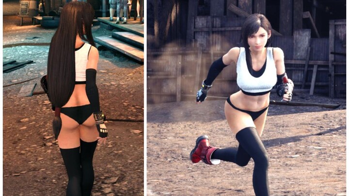 Tifa akhirnya memakai baju renang! | Final Fantasy 7 Remake