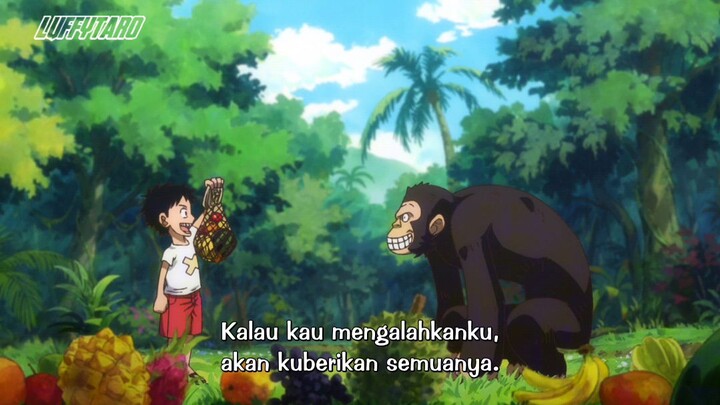 masa kecil luffy