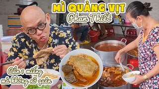 Quán MÌ QUẢNG VỊT ngon đỉnh của chóp khiến Color Man mê đắm mê đuối !!!| Color Man Food